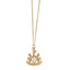 Newcastle United FC 18ct Gold Plated on Silver Pendant & Chain - Gift Arch