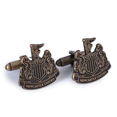 Newcastle United FC Antique Gold Cufflinks - Gift Arch