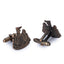 Newcastle United FC Antique Gold Cufflinks - Gift Arch