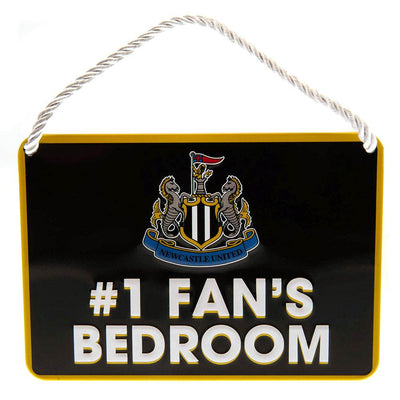 Newcastle United FC Bedroom Sign No1 Fan - Gift Arch
