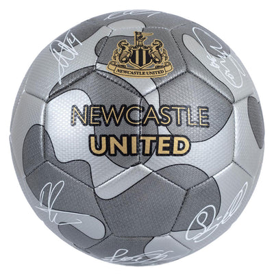 Newcastle United FC Camo Sig Football - Gift Arch