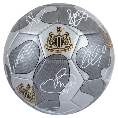 Newcastle United FC Camo Sig Football - Gift Arch