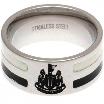 Newcastle United FC Colour Stripe Ring Large - Gift Arch