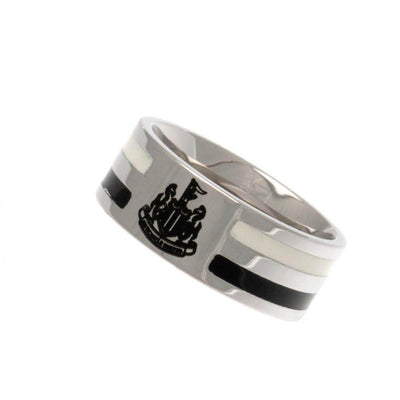 Newcastle United FC Colour Stripe Ring Medium - Gift Arch