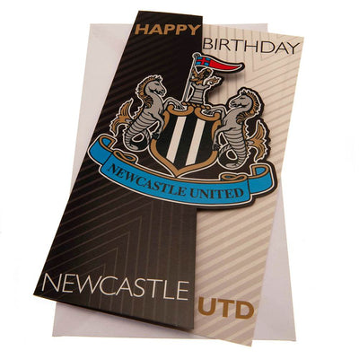 Newcastle United FC Crest Birthday Card - Gift Arch