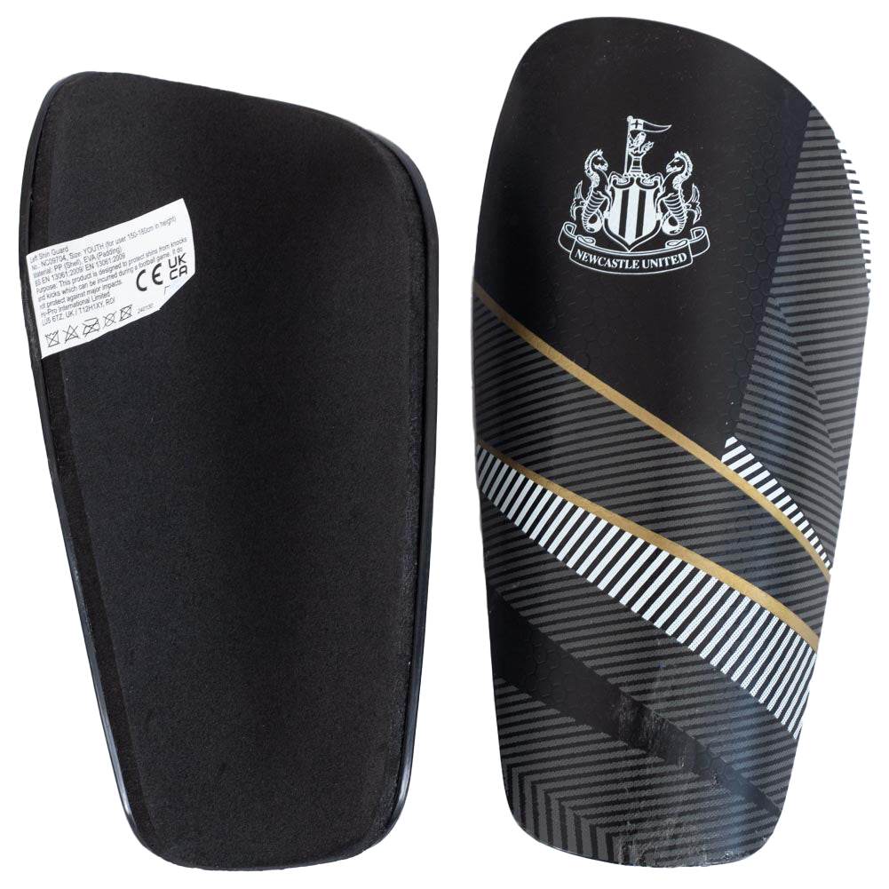 Newcastle United FC Fuse Shin Pads Youths - Gift Arch