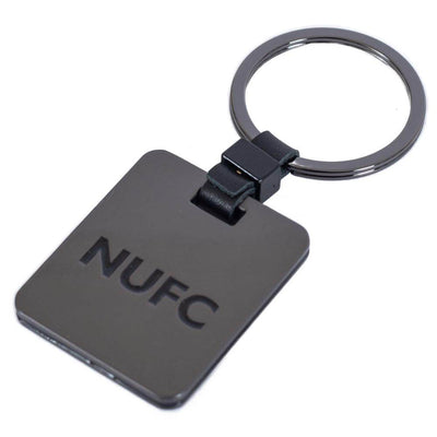 Newcastle United FC Galvanised Keyring - Gift Arch