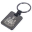 Newcastle United FC Galvanised Keyring - Gift Arch