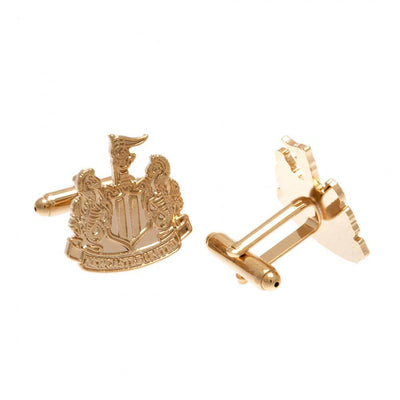 Newcastle United FC Gold Plated Cufflinks - Gift Arch