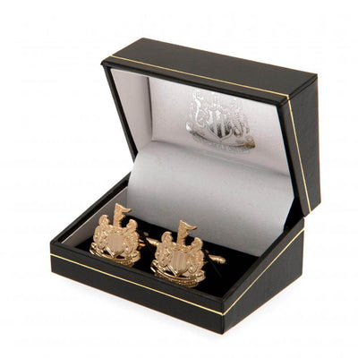 Newcastle United FC Gold Plated Cufflinks - Gift Arch