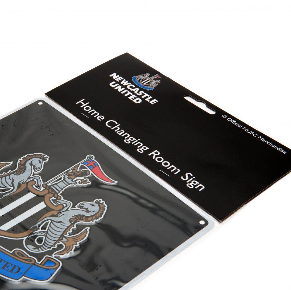 Newcastle United FC Home Changing Room Sign - Gift Arch
