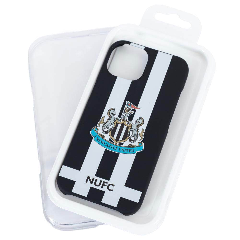 Newcastle United FC iPhone 15 Striped Hard Case - Gift Arch