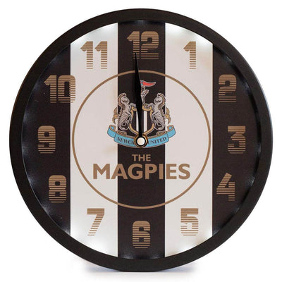 Newcastle United FC LED Stripe Wall Clock - Gift Arch