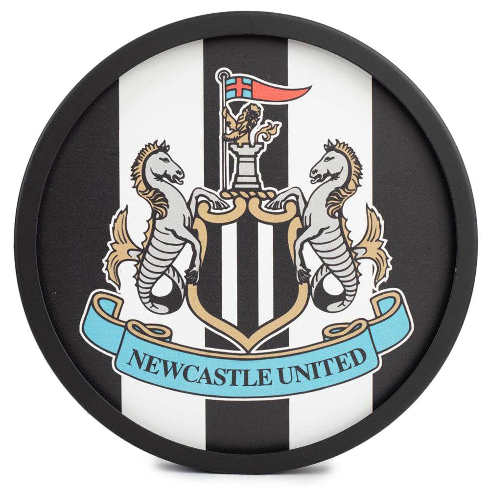Newcastle United FC Metal LED Logo Sign - Gift Arch