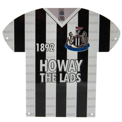 Newcastle United FC Metal Shirt Sign - Gift Arch