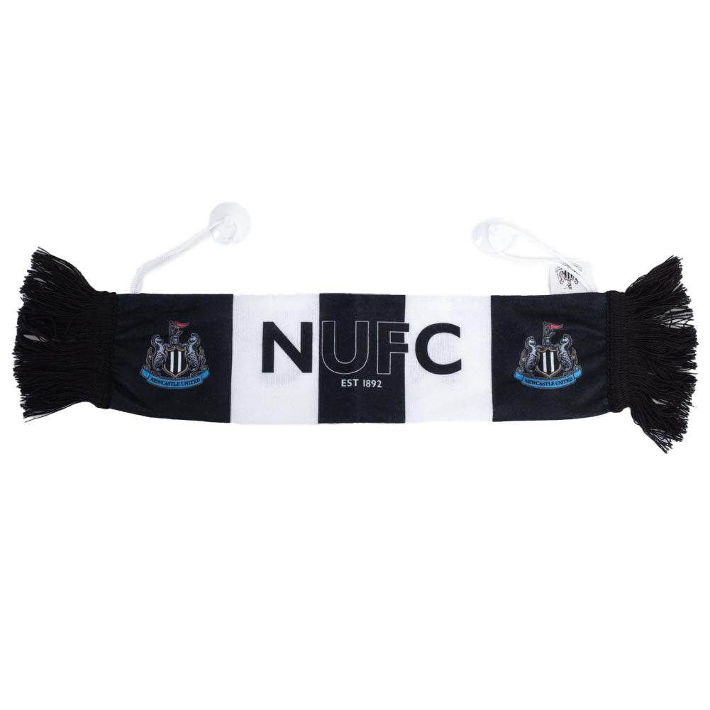 Newcastle United FC Mini Car Bar Scarf - Gift Arch