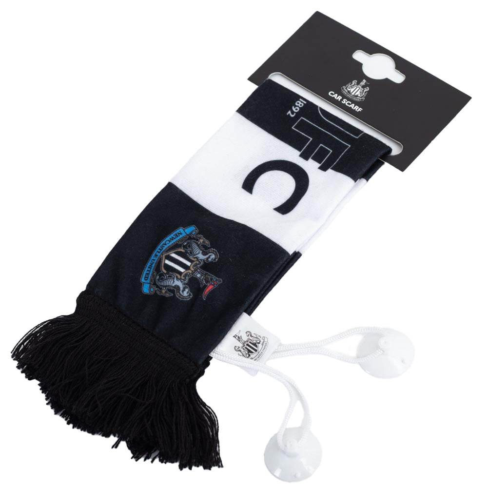 Newcastle United FC Mini Car Bar Scarf - Gift Arch