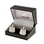 Newcastle United FC Silver Plated Formed Cufflinks - Gift Arch