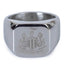 Newcastle United FC Square Signet Ring Large - Gift Arch