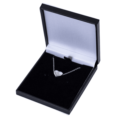 Newcastle United FC Stainless Steel Heart Necklace - Gift Arch