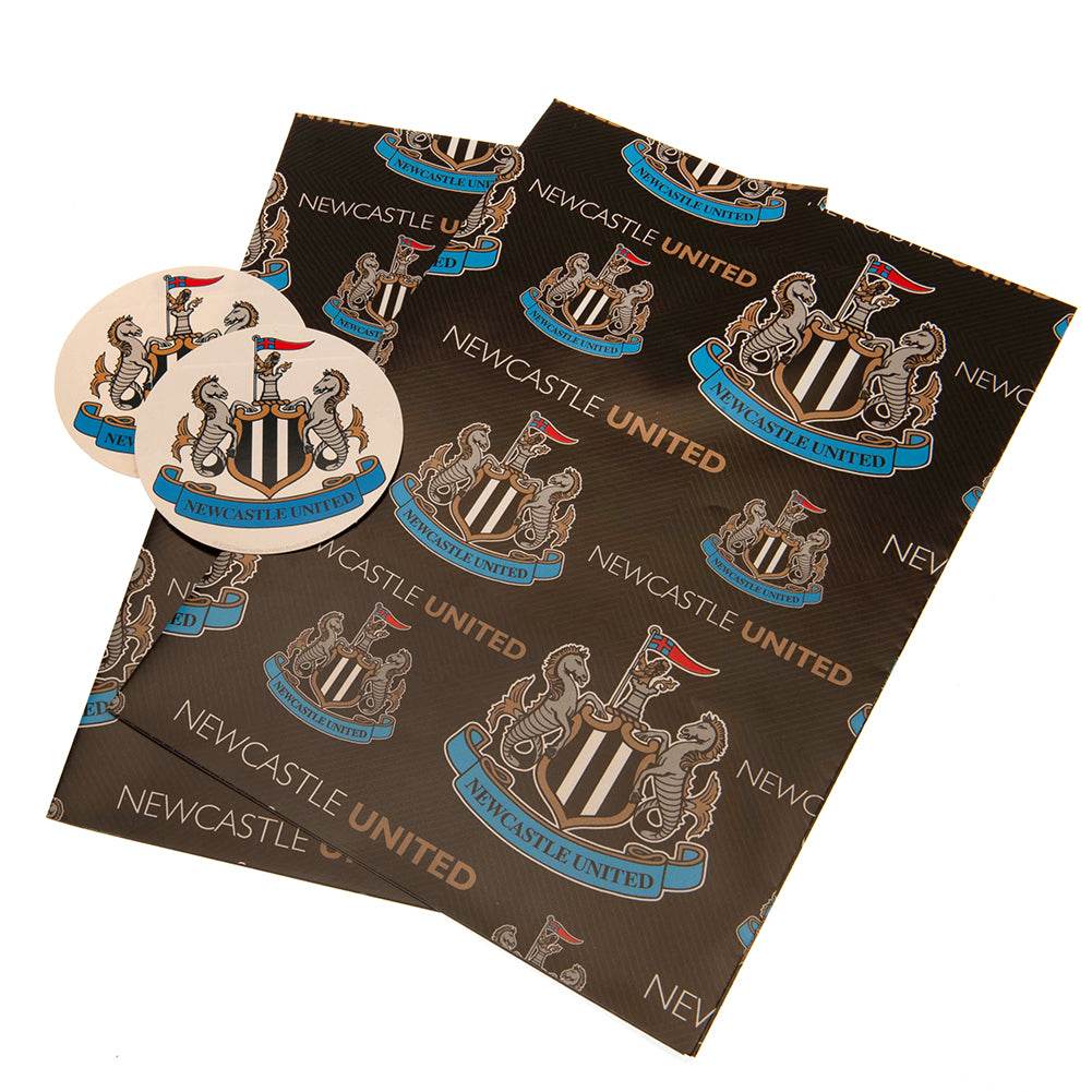Newcastle United FC Text Gift Wrap - Gift Arch