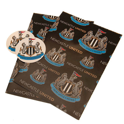 Newcastle United FC Text Gift Wrap - Gift Arch