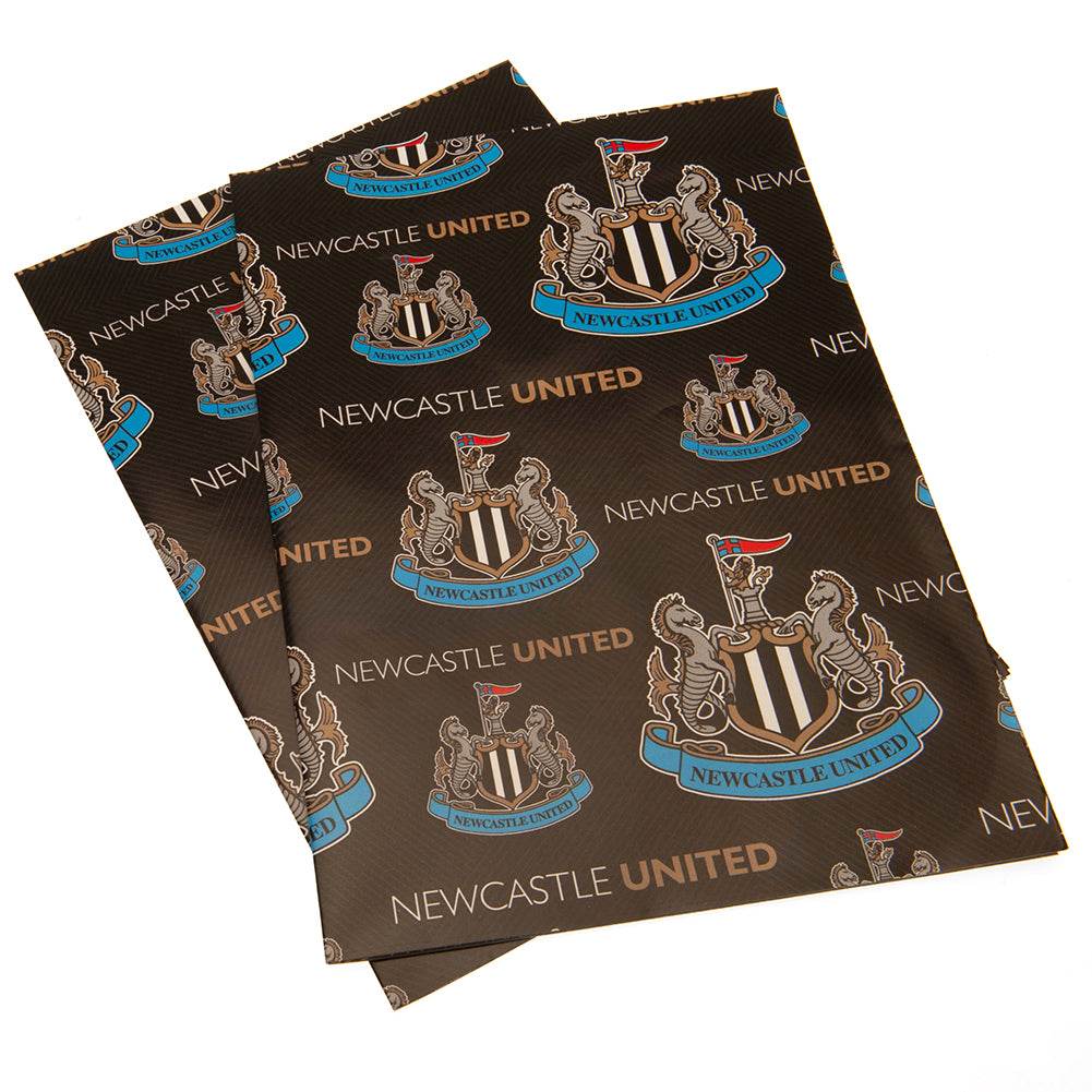 Newcastle United FC Text Gift Wrap - Gift Arch