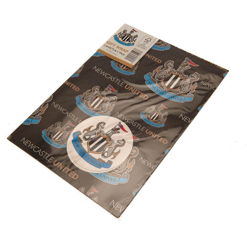Newcastle United FC Text Gift Wrap - Gift Arch