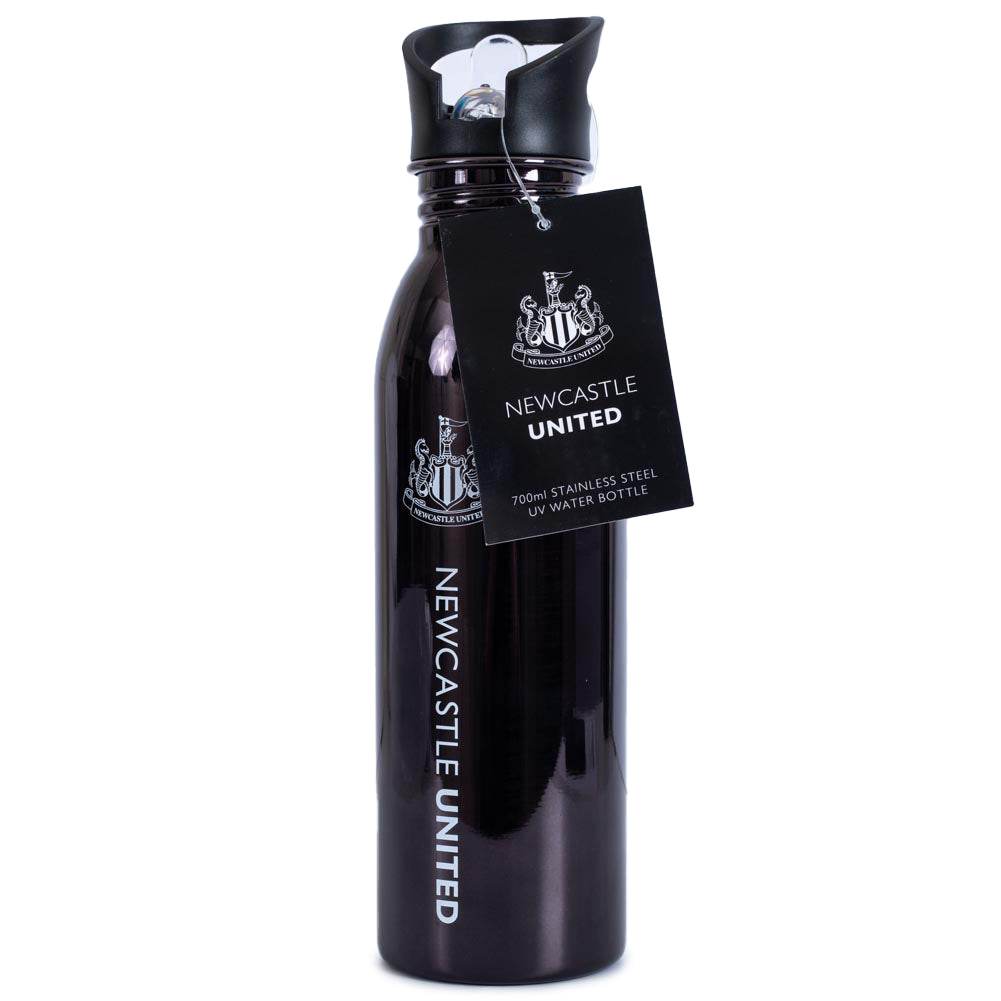 Newcastle United FC UV Metallic Drinks Bottle - Gift Arch
