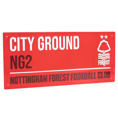 Nottingham Forest FC Colour Street Sign - Gift Arch