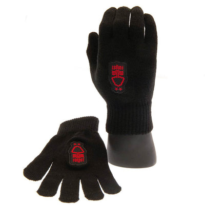 Nottingham Forest FC Knitted Gloves Junior - Gift Arch