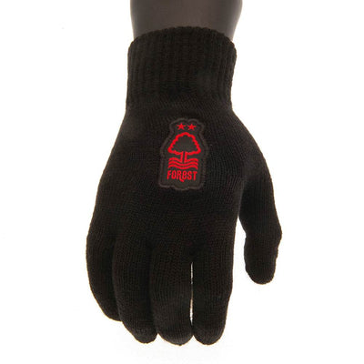 Nottingham Forest FC Knitted Gloves Junior - Gift Arch