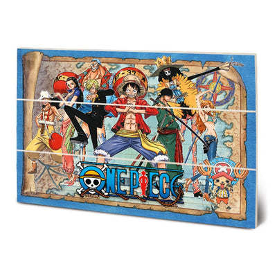 One Piece Wood Print - Gift Arch