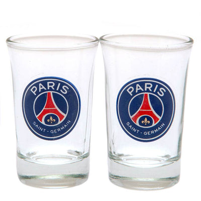 Paris Saint Germain FC 2pk Shot Glass Set - Gift Arch