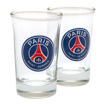 Paris Saint Germain FC 2pk Shot Glass Set - Gift Arch