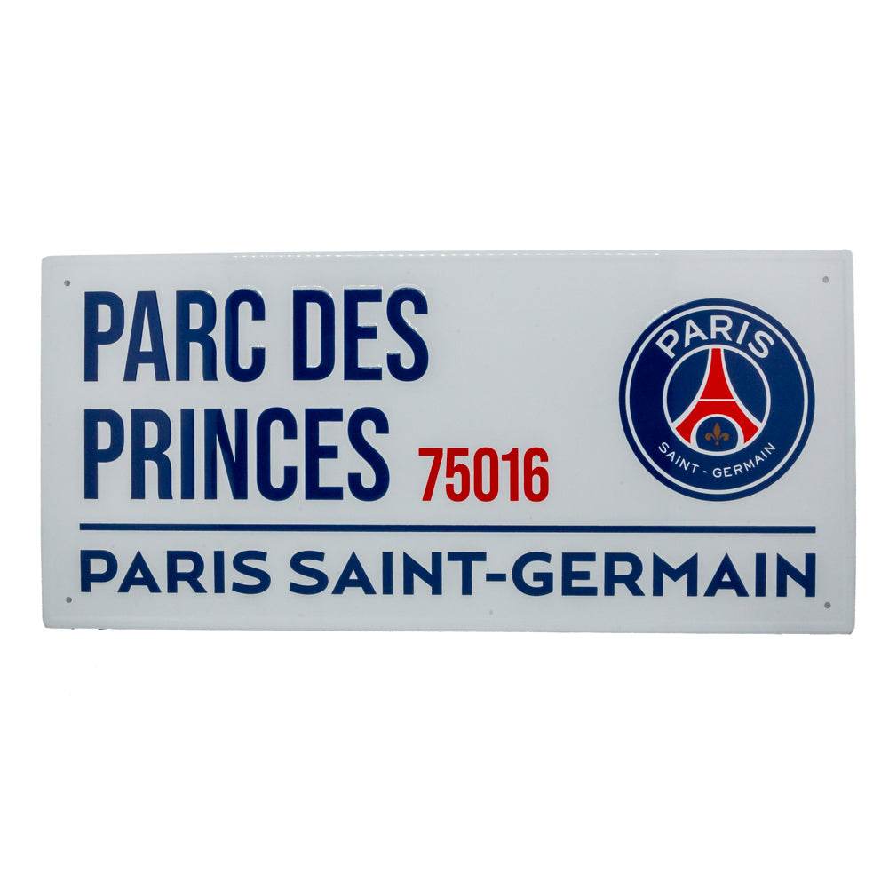 Paris Saint Germain FC White Street Sign - Gift Arch