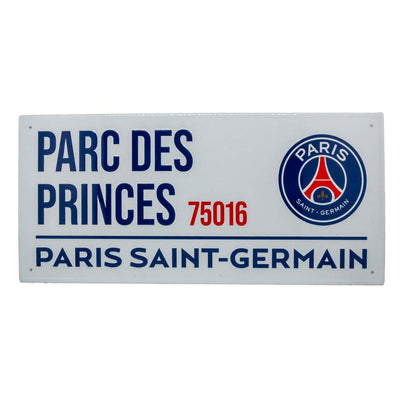 Paris Saint Germain FC White Street Sign - Gift Arch