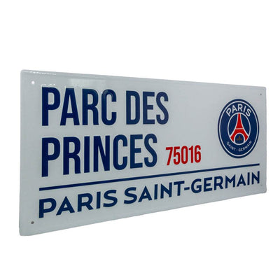 Paris Saint Germain FC White Street Sign - Gift Arch