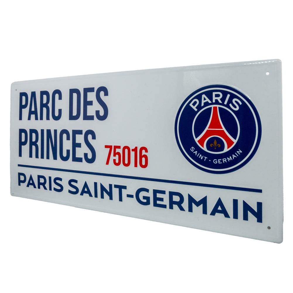 Paris Saint Germain FC White Street Sign - Gift Arch