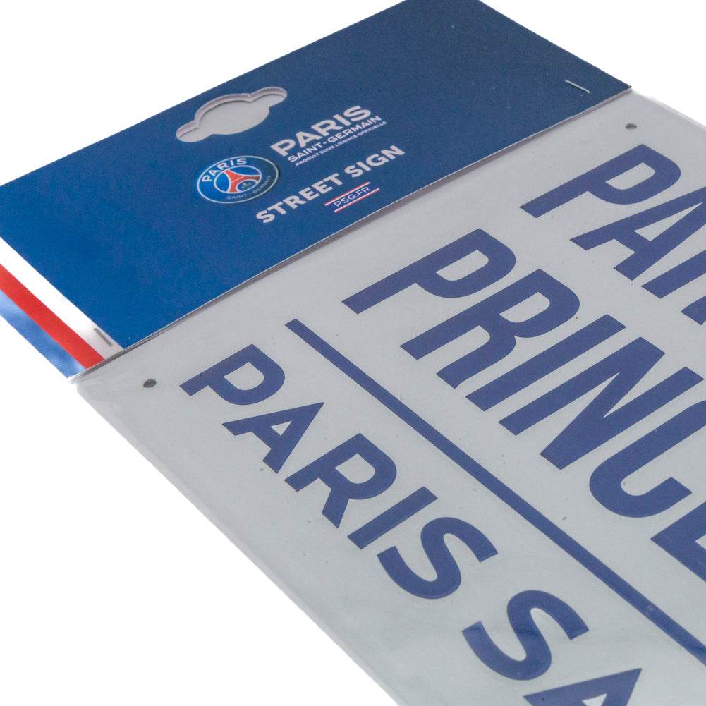Paris Saint Germain FC White Street Sign - Gift Arch