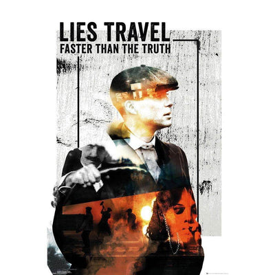 Peaky Blinders Poster Lies Travel 119 - Gift Arch