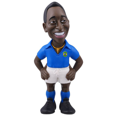 Pele MINIX Figure 12cm Brazil Away Kit - Gift Arch