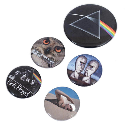 Pink Floyd Classic Button Badge Set - Gift Arch
