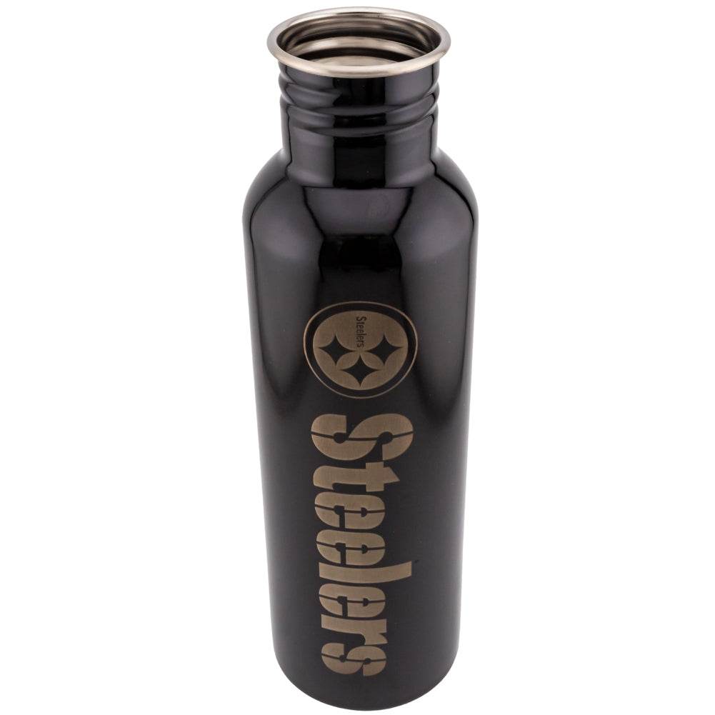 Pittsburgh Steelers Steel Water Bottle - Gift Arch