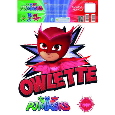 PJ Masks Wall Sticker A3 Owlette - Gift Arch
