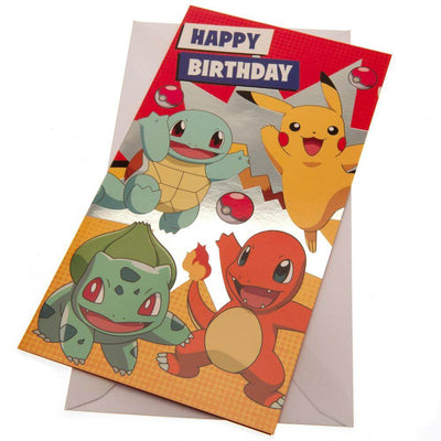 Pokemon Birthday Card - Gift Arch