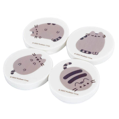 Pusheen 4pk Eraser Set - Gift Arch