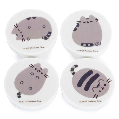 Pusheen 4pk Eraser Set - Gift Arch