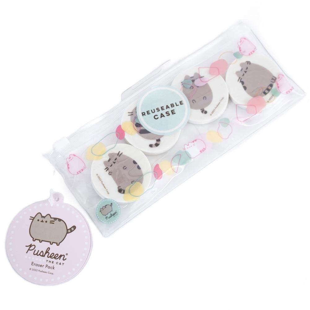 Pusheen 4pk Eraser Set - Gift Arch