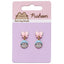 Pusheen Gold Plated Bow Drop Earrings - Gift Arch